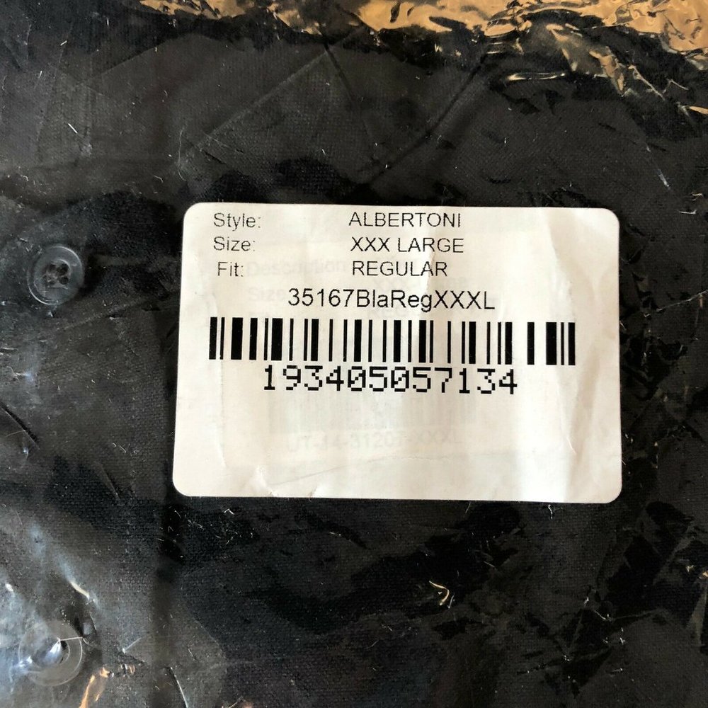UNTUCKit Albertoni Regular Fit Black Shirt - Picture 3 of 5